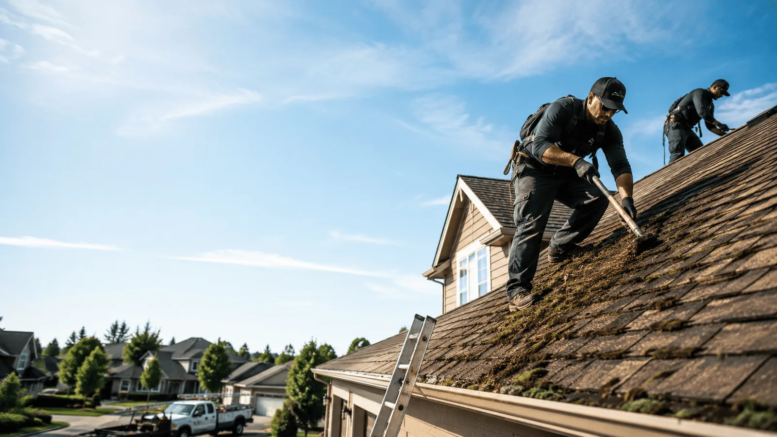 Roof Moss Removal in Cabot, AR near me